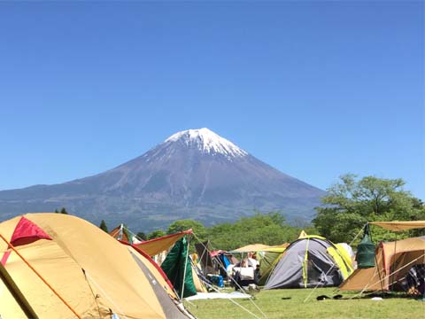 田貫湖キャンプ場